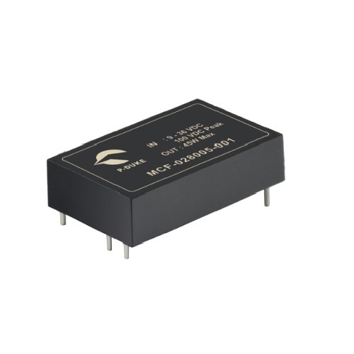 MCF-028005-001 EMI Filter 45W 9-36VDC for rolling stock and MIL-SPEC applications