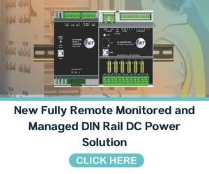 DIN Rail 360W DC Power and Distribution Solution