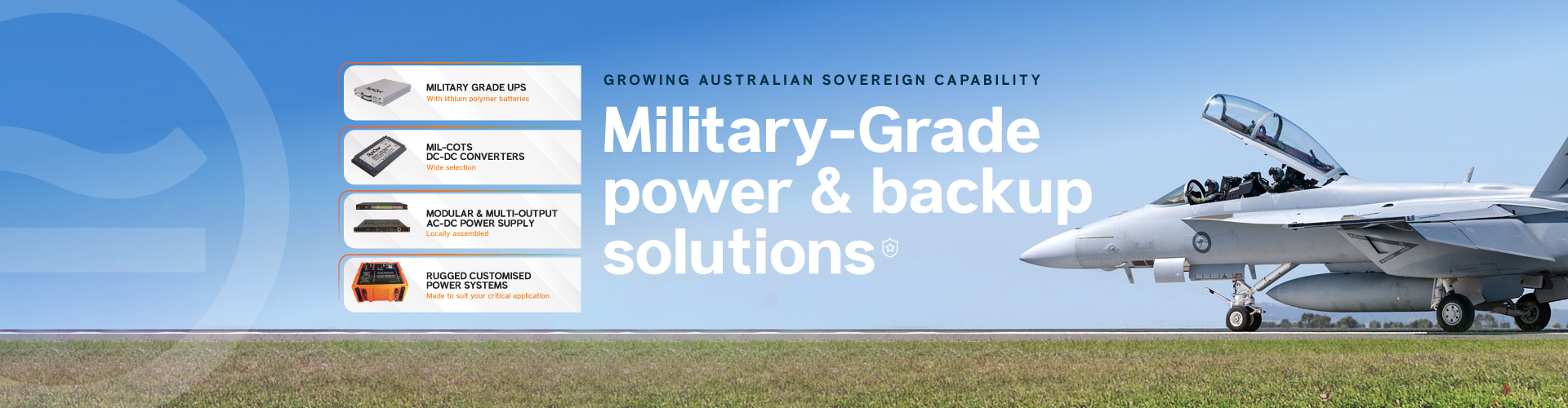 Military grade power and backup solutions Australia